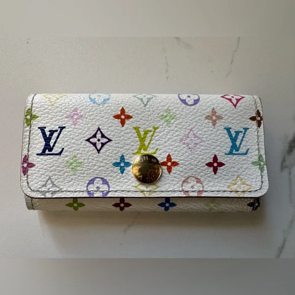 Louis Vuitton Murakami Keyholder White Multicolor - Picture 7 of 7